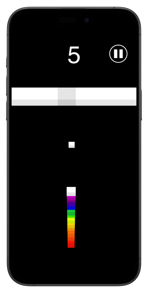 Big Pixel Run endless runner mobile iOS game by Luis Calvillo for Mighty Apps.